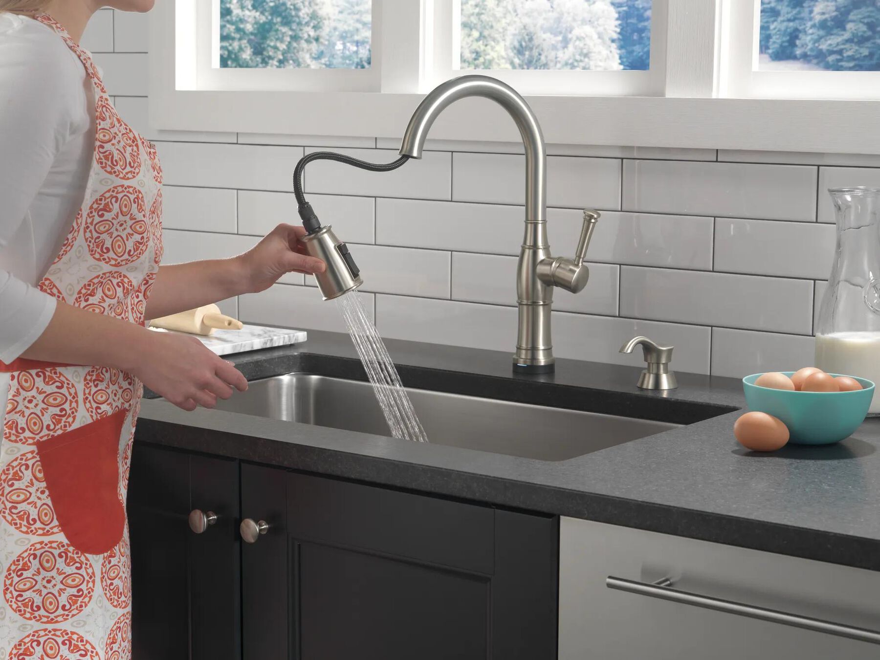 Touch<sub>2</sub>O&reg;  Pull-Down Kitchen w/Soap (Recertified)