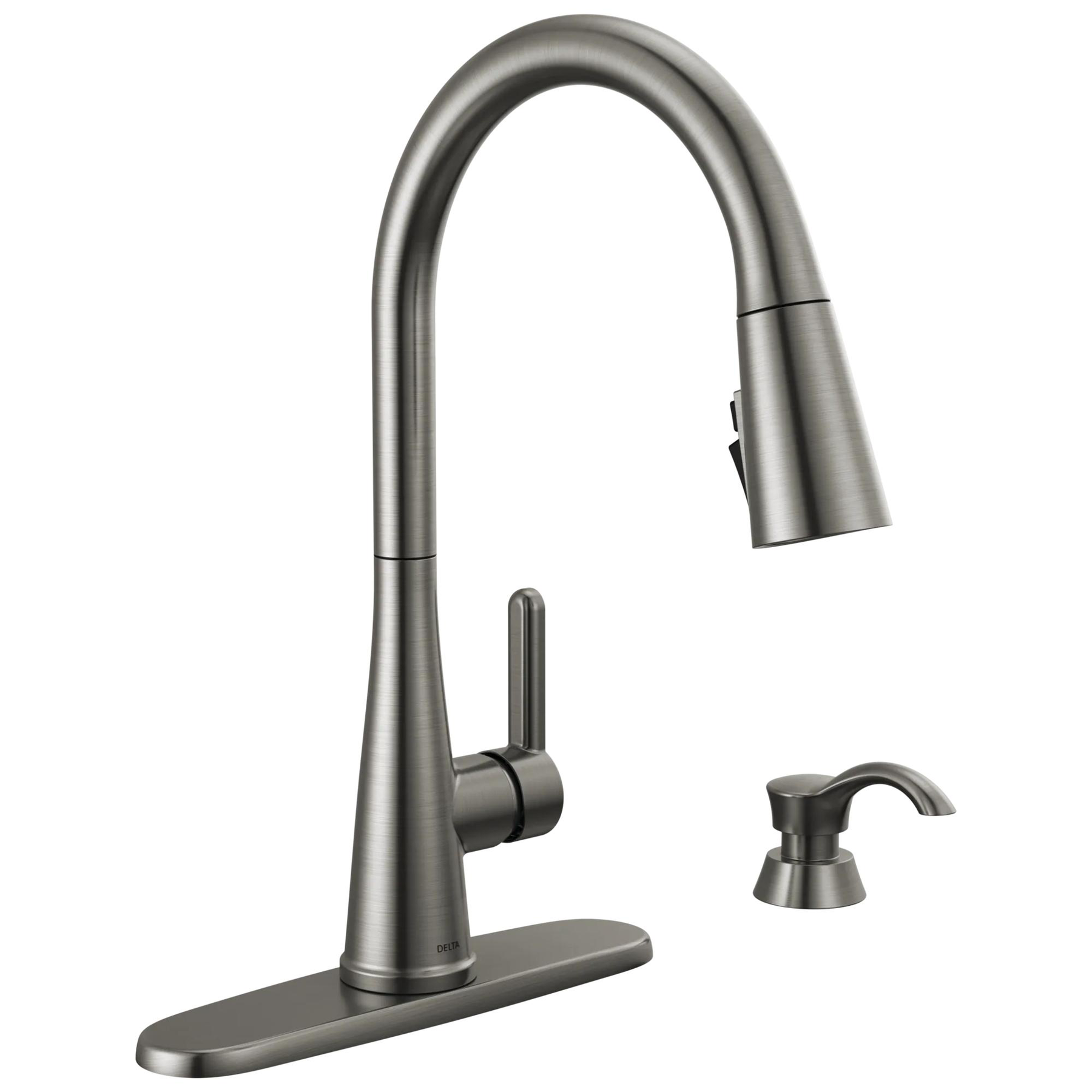 Pull-Down Kitchen Faucet w/Soap (Recertified)
