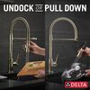 Single-Handle Pull-Down Spring Kitchen Faucet