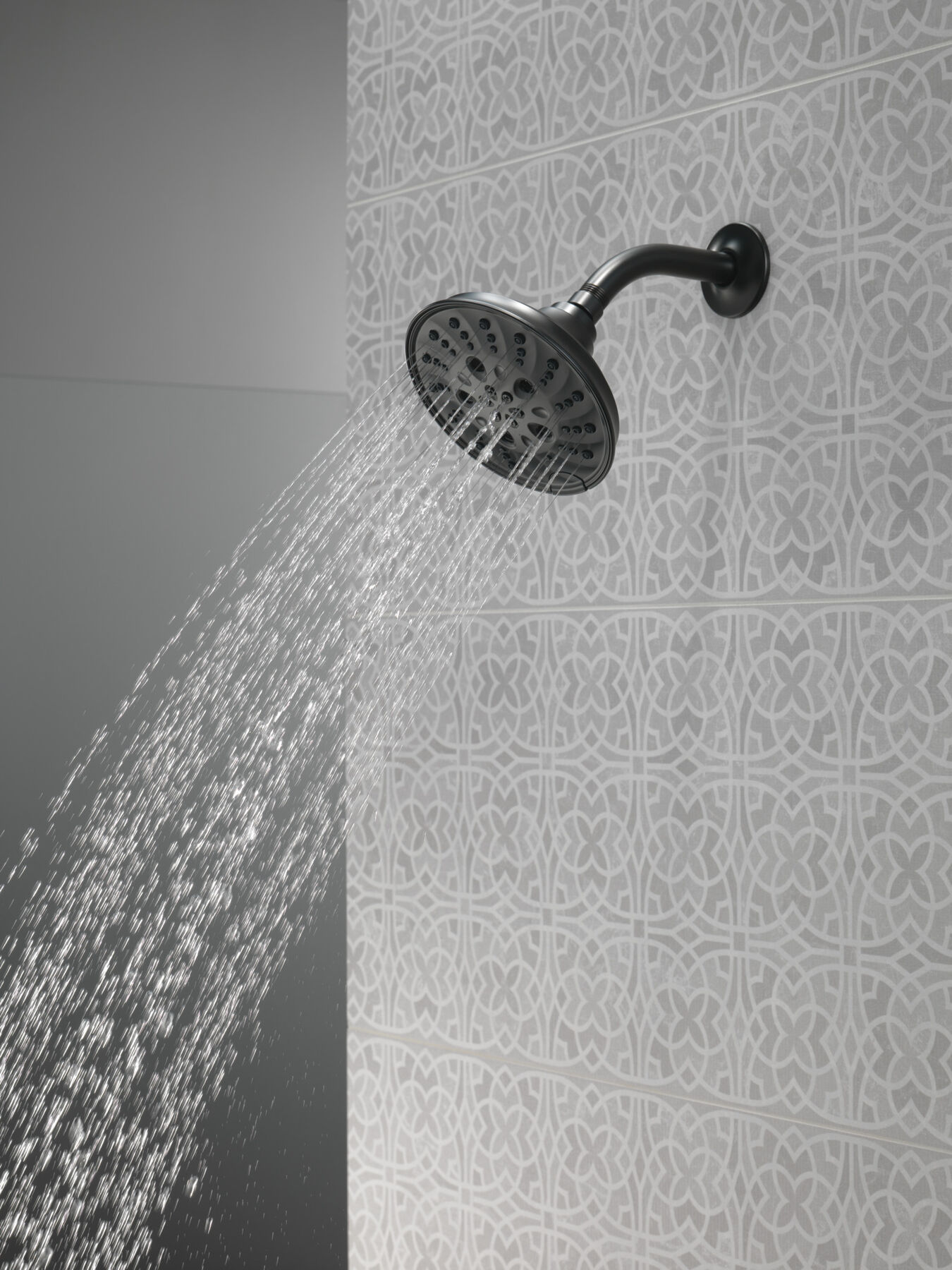 H<sub>2</sub>Okinetic&reg; 5-Setting Traditional Raincan Shower Head (Recertified)