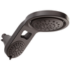 HydroRain&reg; 5-Setting Two-in-One Shower Head