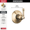 6-Setting Diverter Trim