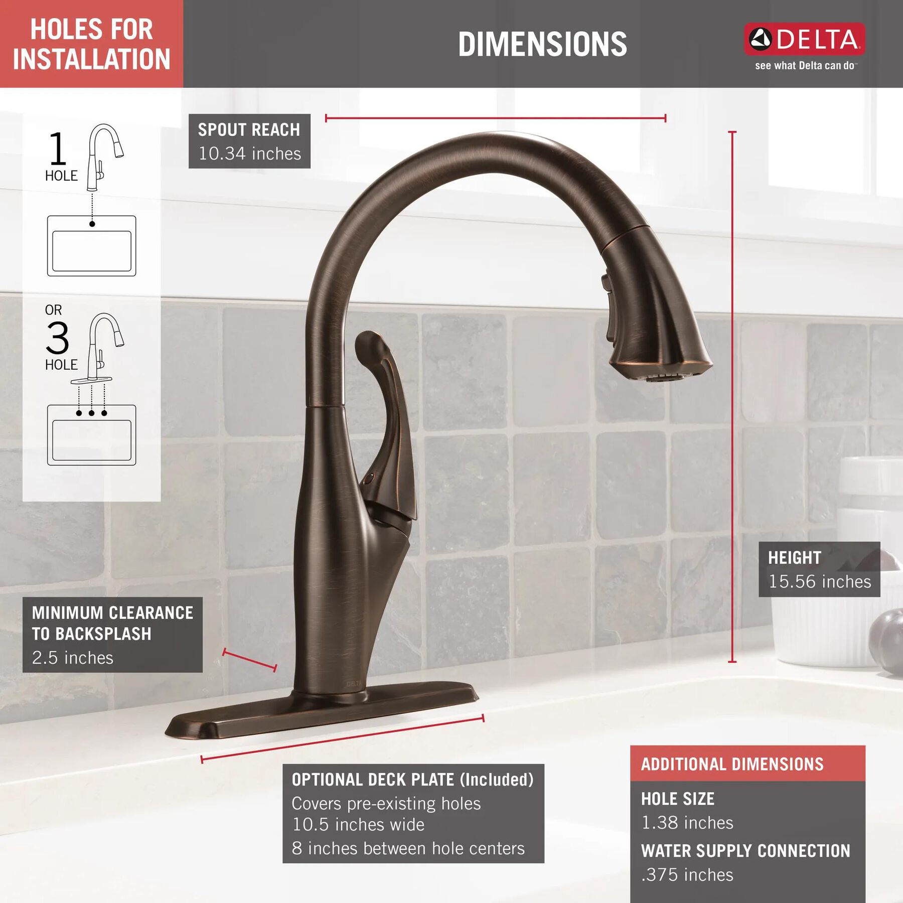 Single Handle Pull-Down Kitchen Faucet with ShieldSpray&reg; Technology