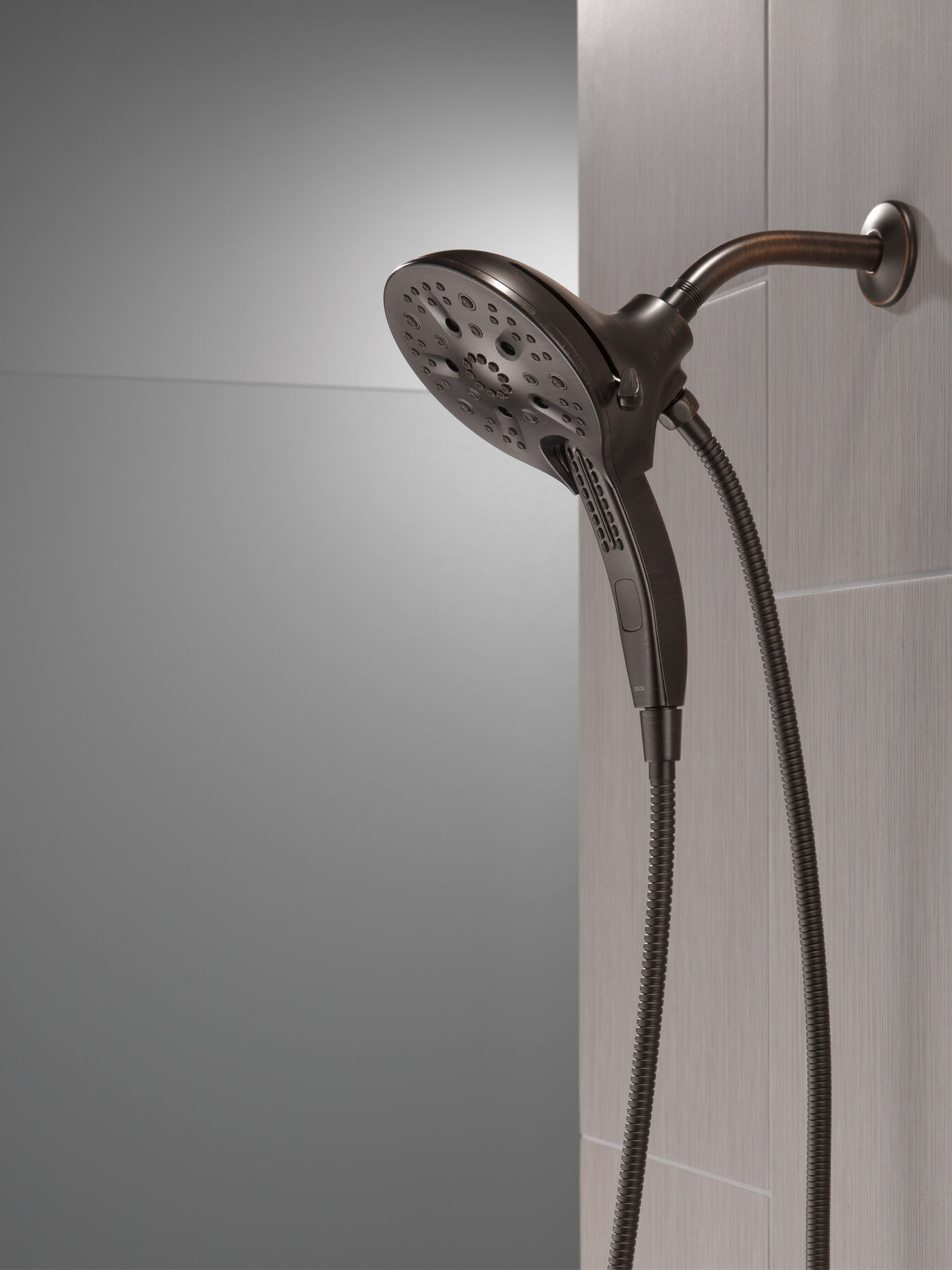 In2ition&reg; H<sub>2</sub>Okinetic&reg; 5-Setting Two-in-One Shower