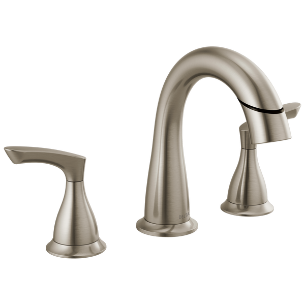 Two Handle Widespread Pull-Down Bathroom Faucet