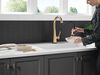 Single-Handle Pull-Down Kitchen Faucet with Touch<sub>2</sub>O&reg; Technology (Recertified)