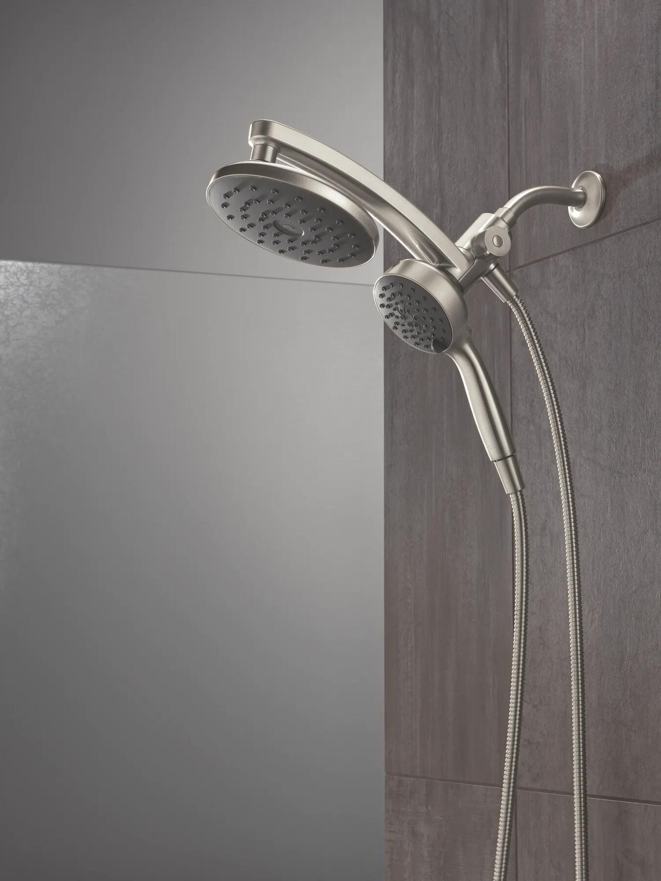 PivotPro&trade; 3-in-1 Combination Shower with TouchClean&reg; Spray Face