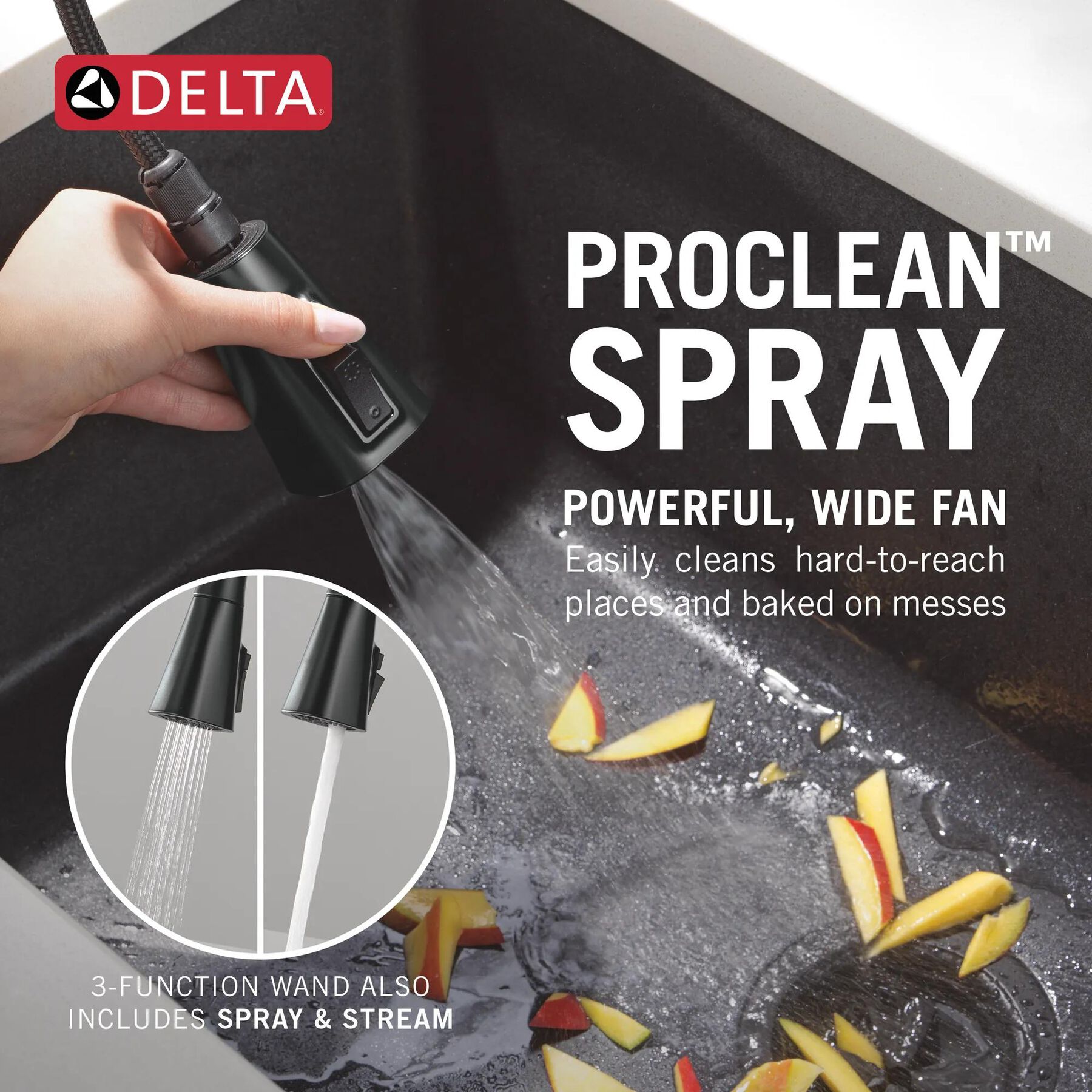 Single Handle Pull-Down Kitchen Faucet