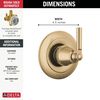 3-Setting 2-Port Diverter Trim (Recertified)
