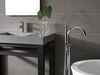Single Handle Floor Mount Tub Filler Trim with Hand Shower