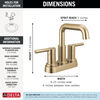 Two Handle Centerset Bathroom Faucet