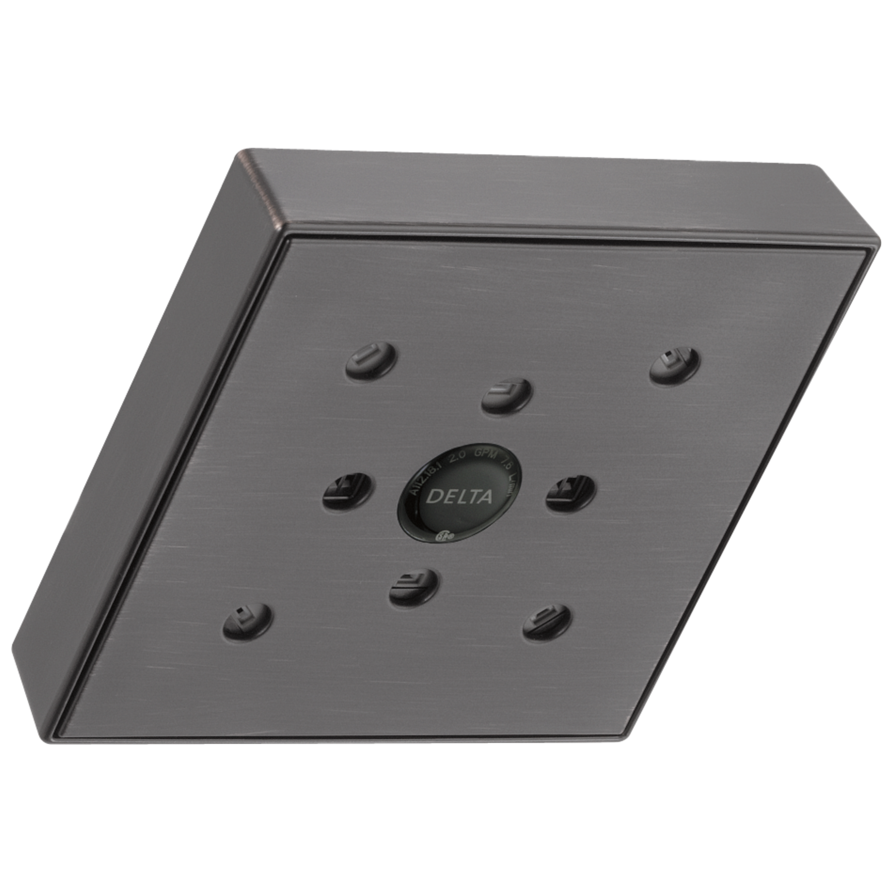 H<sub>2</sub>Okinetic&reg; Single-Setting Raincan Shower Head