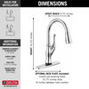 Touch<sub>2</sub>O&reg;  Pull-Down Kitchen Faucet (Recertified)