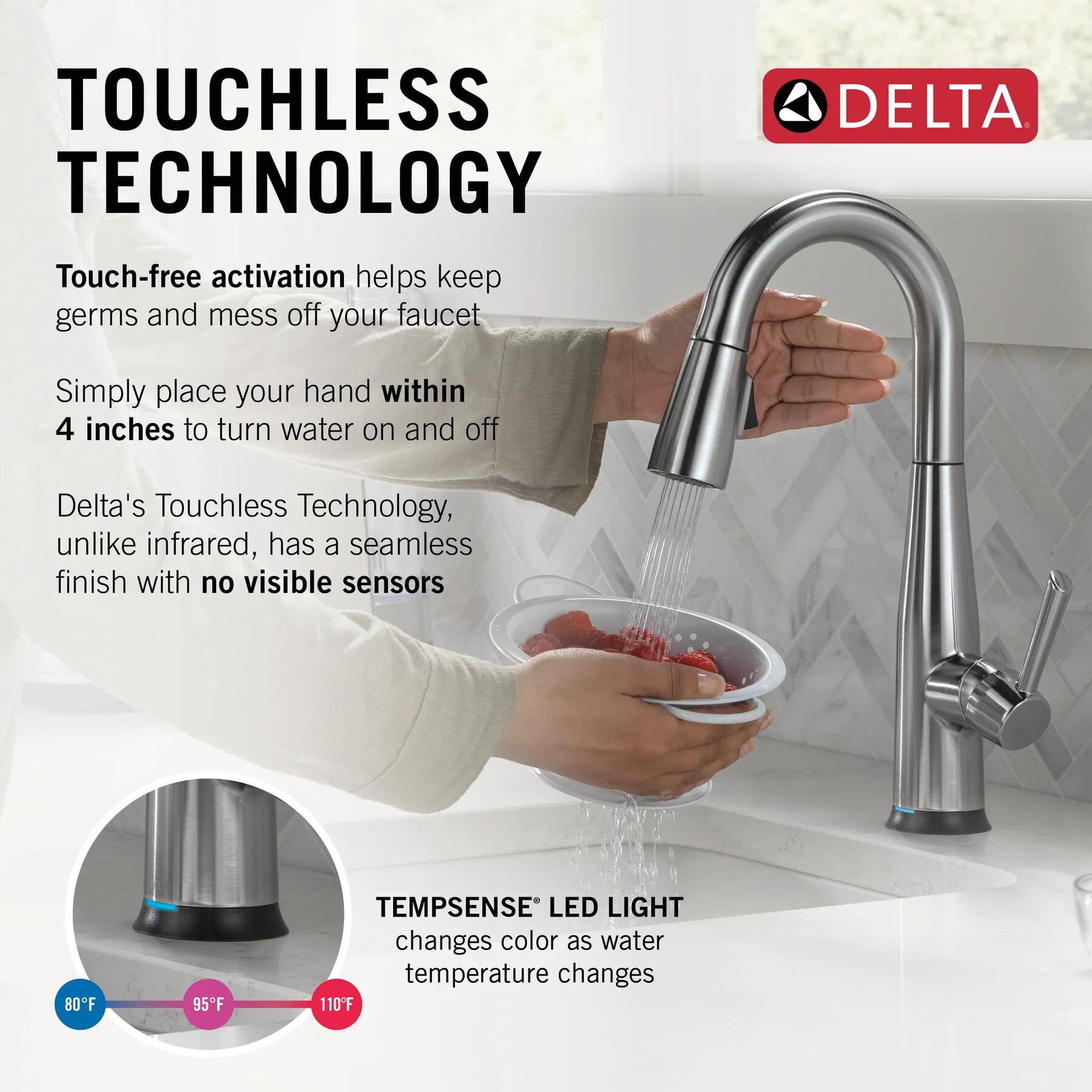Touch2O&reg; Bar / Prep Faucet with Touchless Technology
