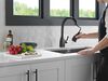Single Handle Pull-Down Kitchen Faucet With ShieldSpray&reg; Technology