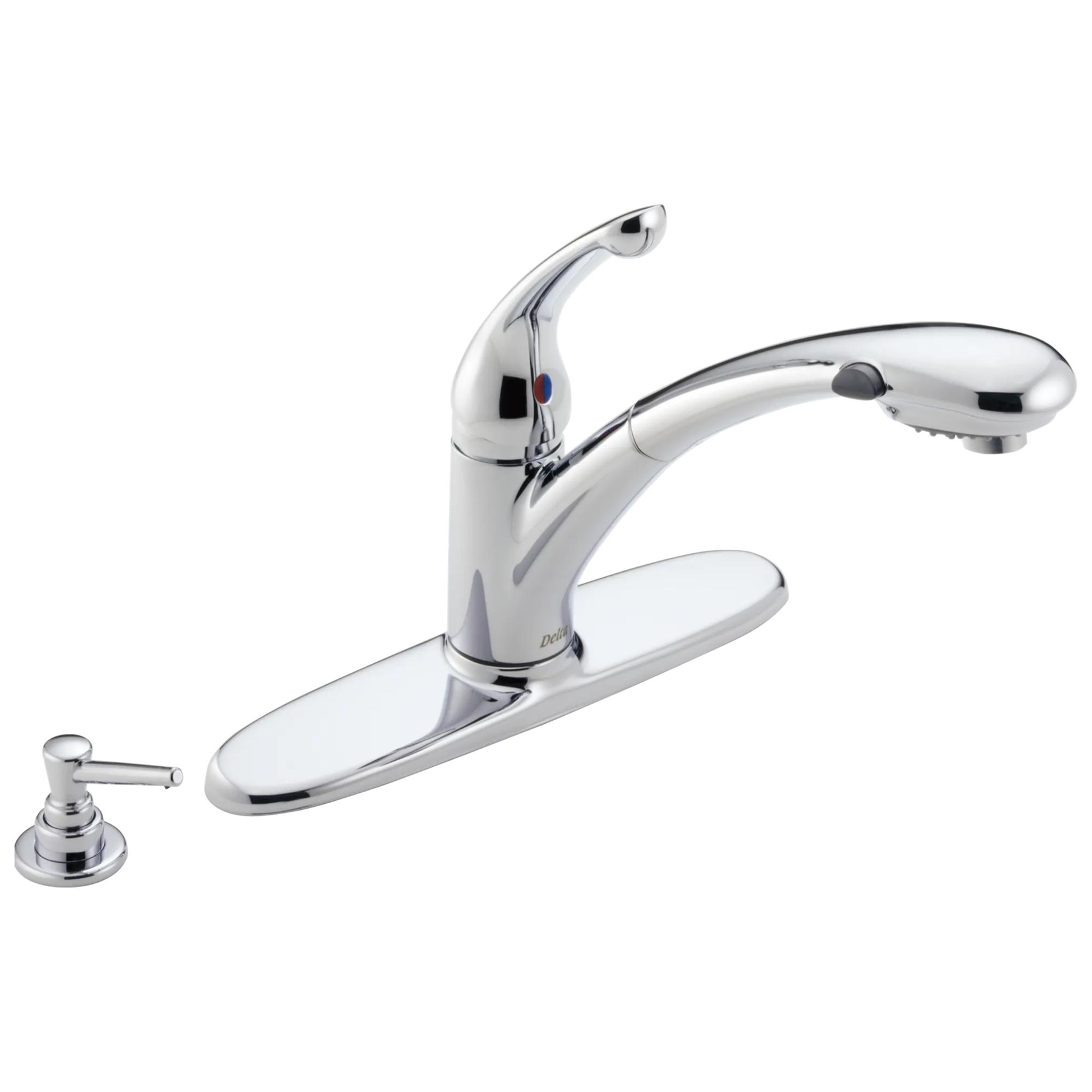 Single Handle Pull-Out Kitchen Faucet