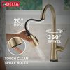 Single Handle Pull-Down Kitchen Faucet with Touch<sub>2</sub>O&reg; and ShieldSpray&reg; Technologies