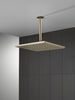 Single-Setting Metal Raincan Shower Head