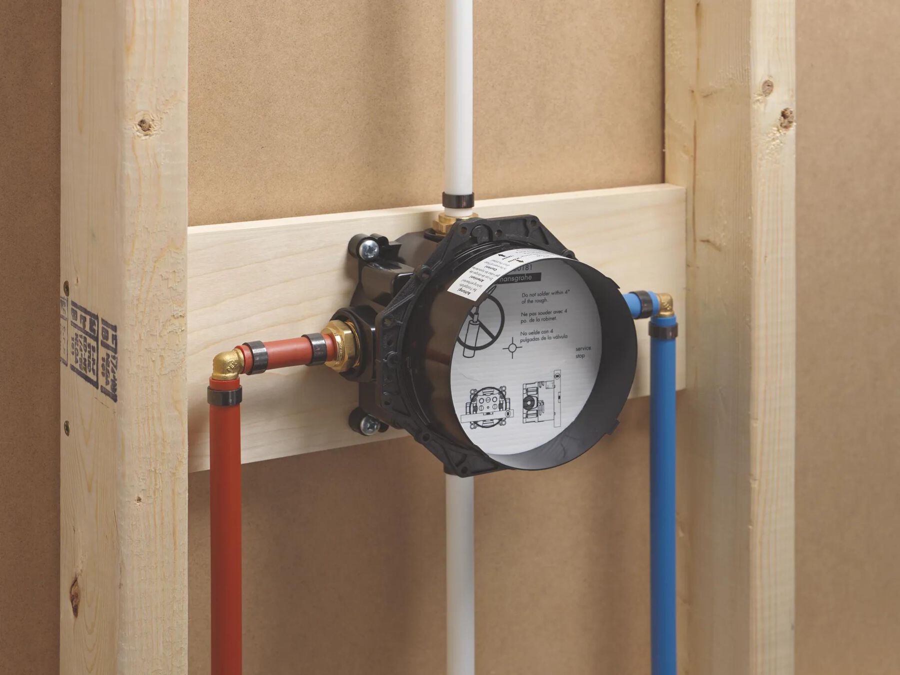 SelectChoice&reg; Universal Tub / Shower Rough - Universal Inlets / Outlets
