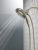H<sub>2</sub>Okinetic&reg; In2ition&reg; 5-Setting Two-in-One Shower