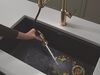 Single Handle Pull-Down Kitchen Faucet With Spring Spout