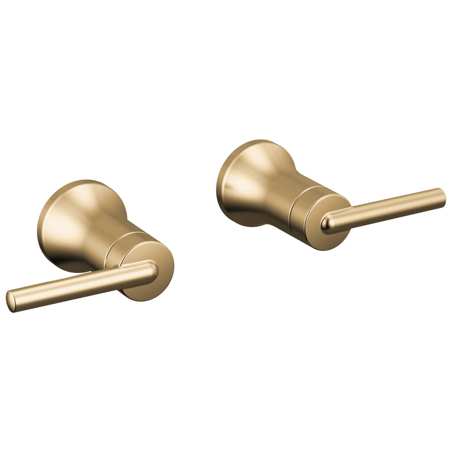 Lever Handle -Wall Mount Lav in Champagne Bronze H557CZ | Delta Faucet
