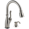 Touch2O with Touchless and VoiceIQ&reg; Technology Single Handle Pull-Down Kitchen Faucet with Soap Dispenser