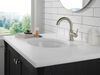 Single Handle Pull-Down Bathroom Faucet