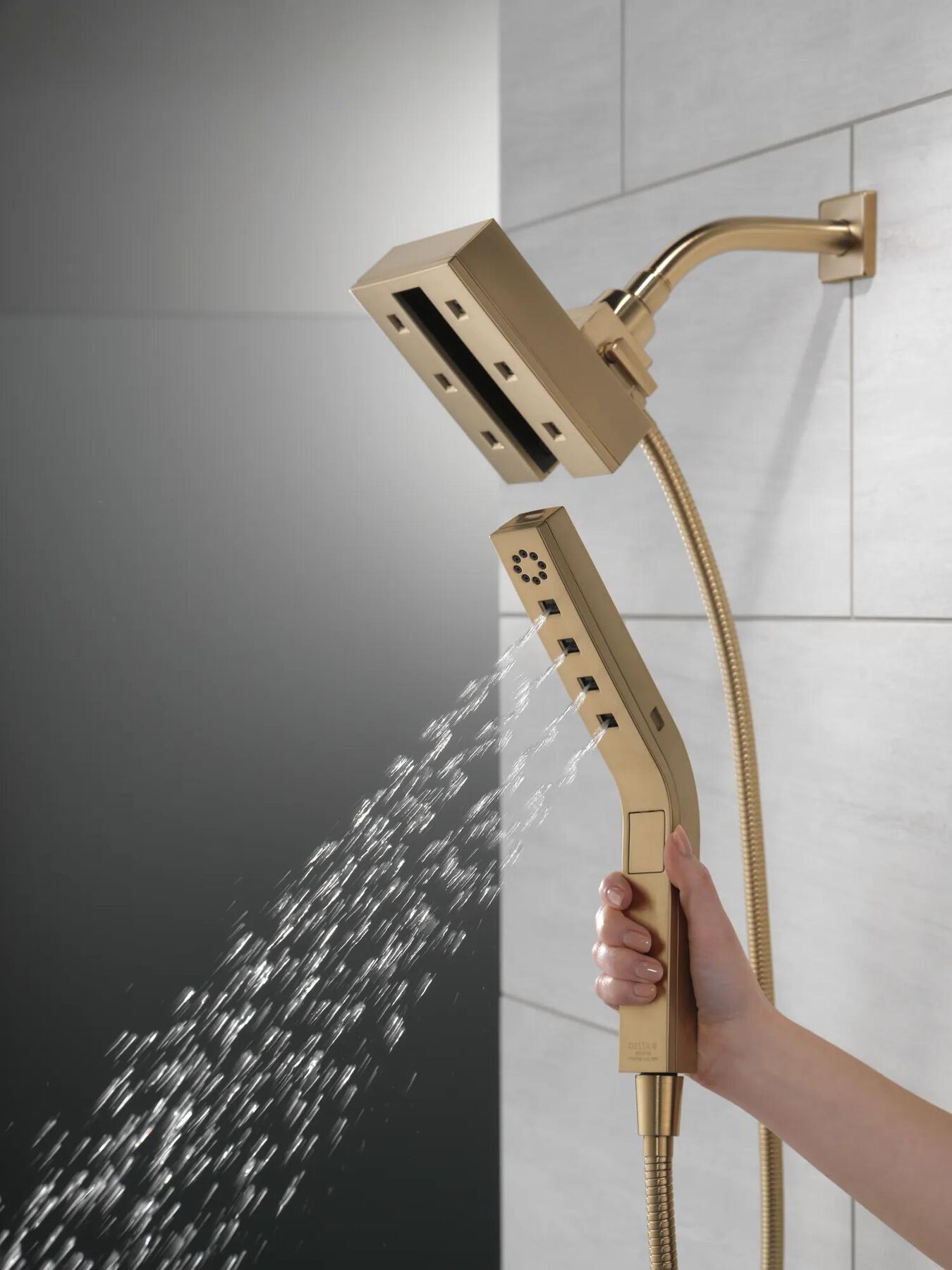 H2Okinetic&reg;&nbsp;In2ition&reg;&nbsp;4-Setting Two-In-One Shower