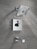 Angular Modern Temp2O&reg; 14 Series Tub & Shower Trim