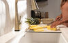 32&rdquo; Granite Composite Workstation Kitchen Sink Undermount Single Bowl with WorkFlow&trade; Ledge and Accessories