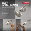 Standard Shower Filter with 6-Setting Showerhead and Mount Bundle