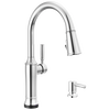 Pull-Down Kitchen Single Handle with Soap Dispenser Bundle