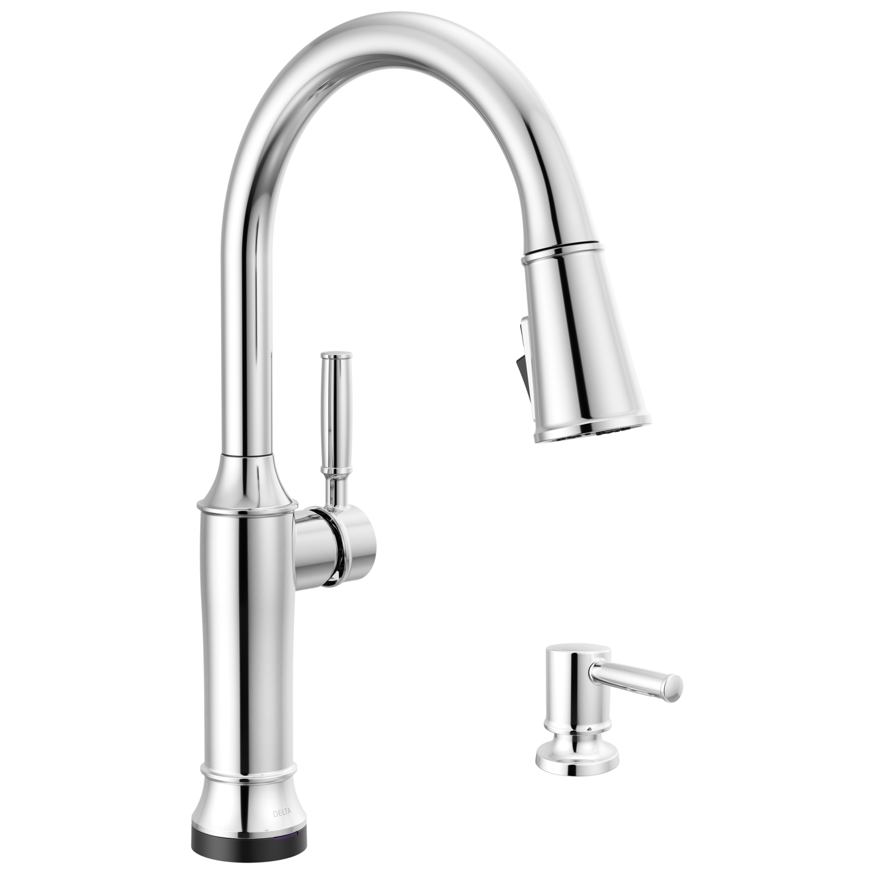Pull-Down Kitchen Single Handle with Soap Dispenser Bundle