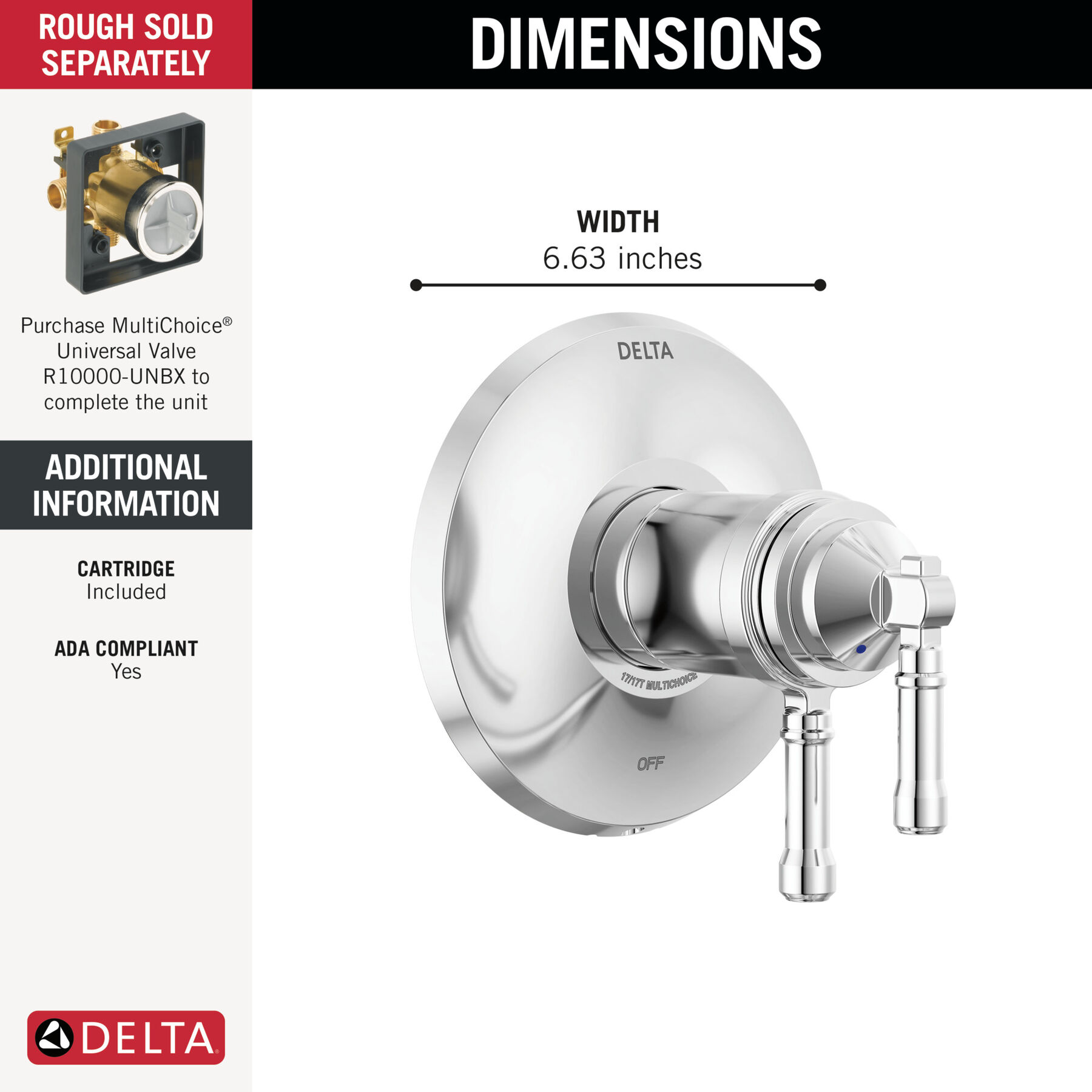 17T Series Valve Only Trim