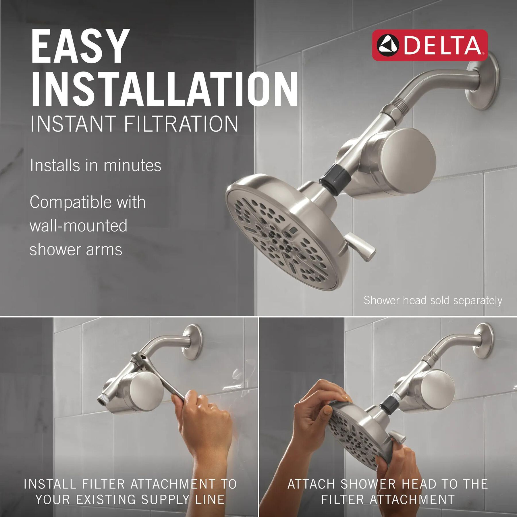 Standard Shower Filter with Extra Filter Bundle