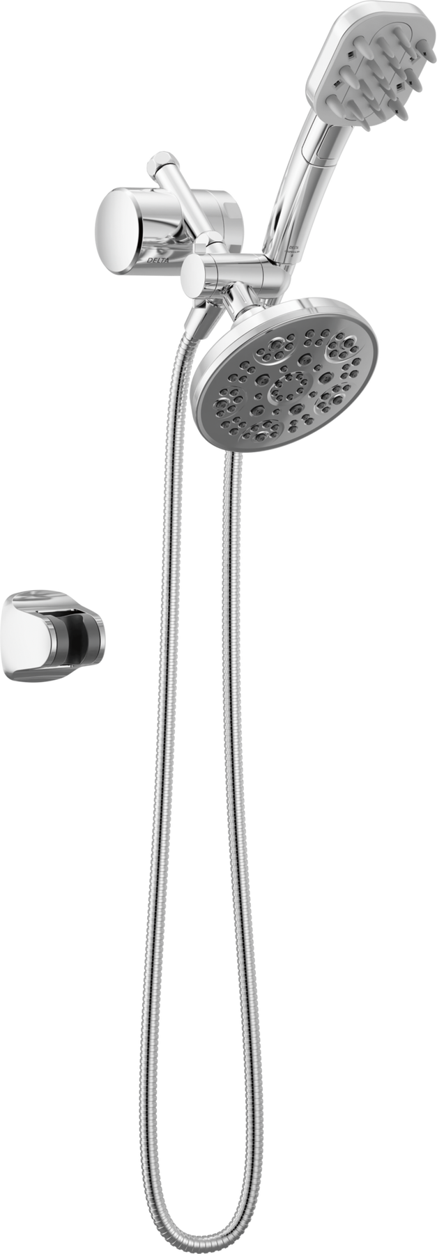 Detangling Hand Shower with 5- Setting Showerhead and Shower Filter Bundle
