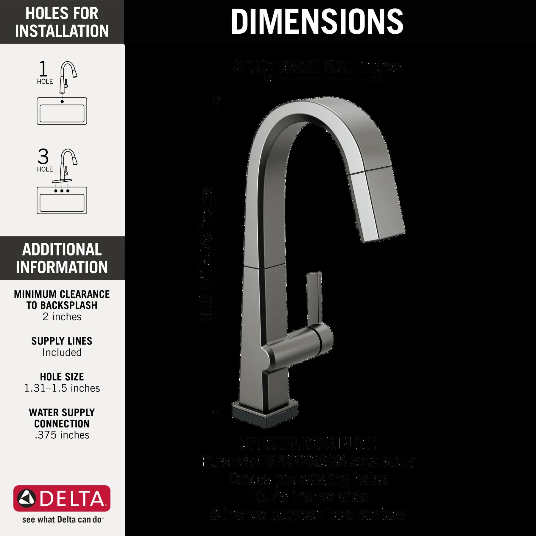 Single Handle Pull Down Bar/Prep Faucet With Touch<sub>2</sub>O Technology