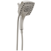 H<sub>2</sub>Okinetic&reg; In2ition&reg; 5-Setting Two-in-One Shower