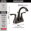 Two Handle Centerset Bathroom Faucet