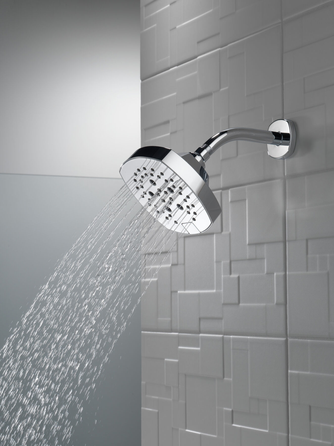 H<sub>2</sub>Okinetic&reg; 5-Setting  Shower Head