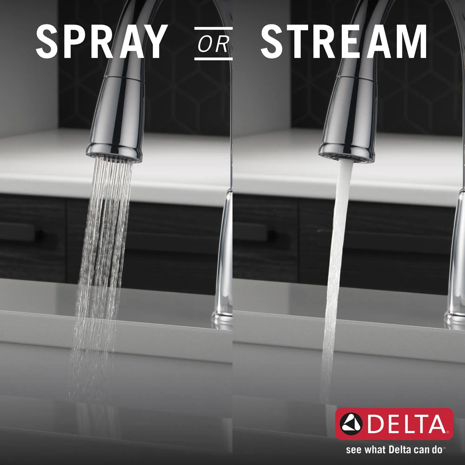 Single Handle Pull-Down Kitchen Faucet (Recertified)