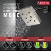 H2Okinetic&reg; Single-Setting Metal Raincan Shower Head