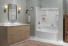 60x32 Alcove Bathtub Bundle - Left
