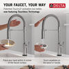 Touch2O&reg; Technology Kitchen Faucet with Touchless Technology