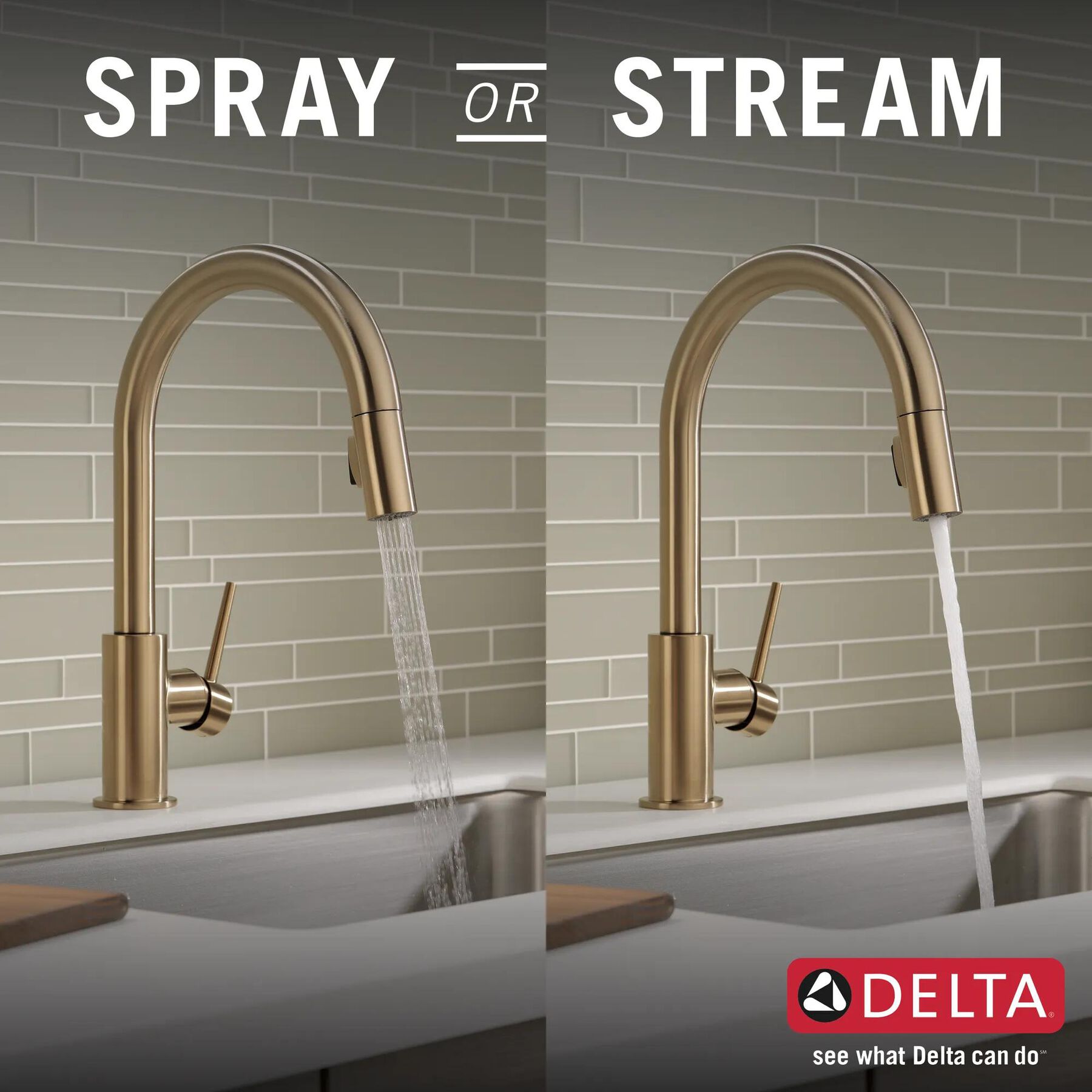 Single Handle Pull-Down Kitchen Faucet (Recertified)