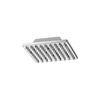 Single-Setting Metal Raincan Shower Head