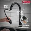 Single Handle Pull-Down Kitchen Faucet with Touch<sub>2</sub>O&reg; Technology