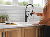 Single-Handle Pull-Down Spring Kitchen Faucet