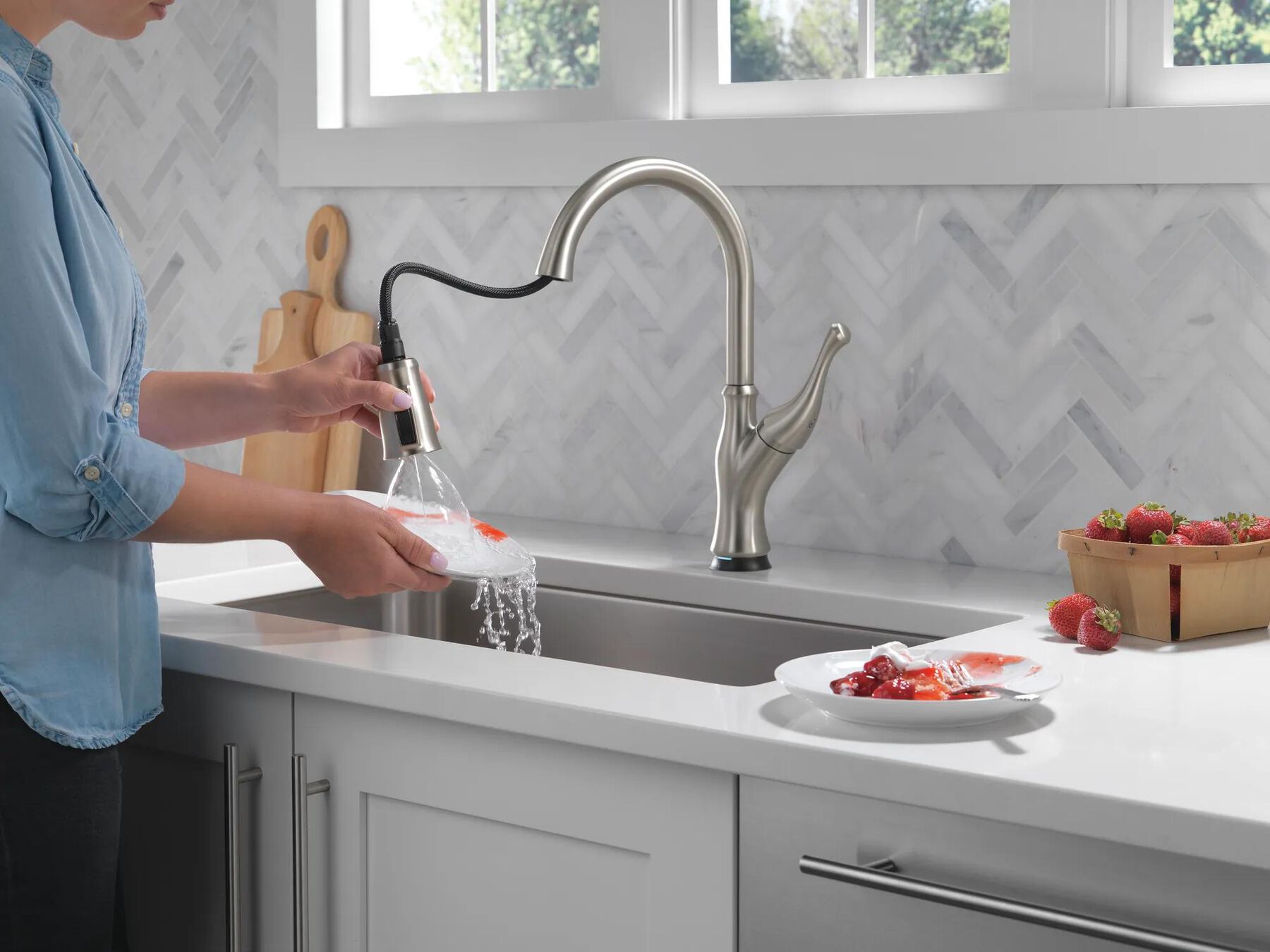 Touch<sub>2</sub>O&reg;  Pull-Down Kitchen Faucet (Recertified)